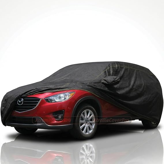 Car Cover Fits 2014 2015 2016 2017 2018 2019 2020 Mazda CX-5 Diamond Series Black