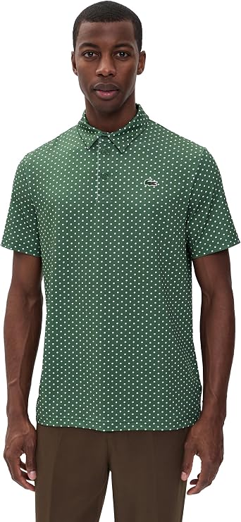 Lacoste Men's Printed Performance Polo