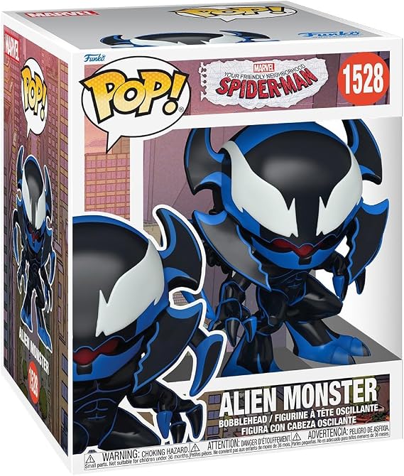 Funko Pop! Super: Friendly Neighborhood Spider-Man - Alien Monster