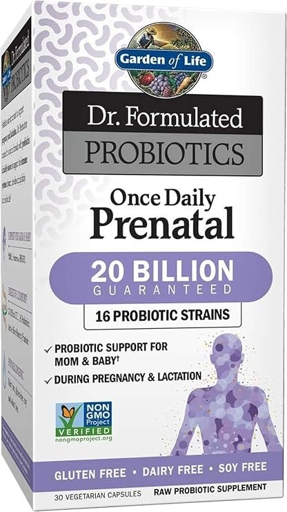 Garden of Life Dr Formulated Prenatal Probiotics, 20 Billion CFU, 30ct