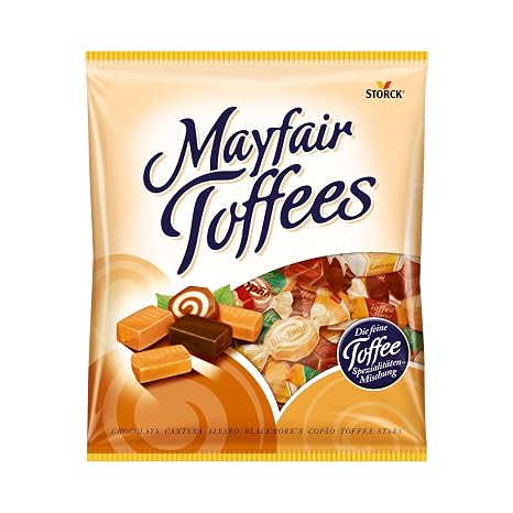Mayfair Toffees Caramel Toffee Candy Mix - 1 x 490g