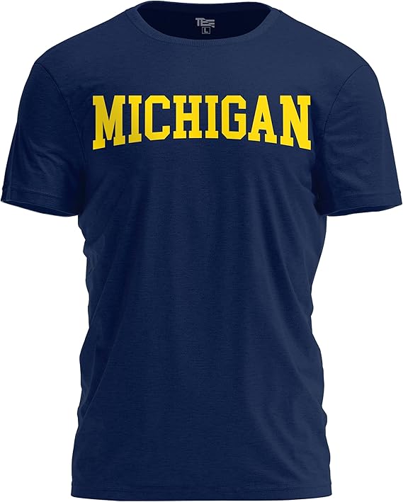 State T-Shirt Bold Sport State Letters Tee for Fans and Game Days