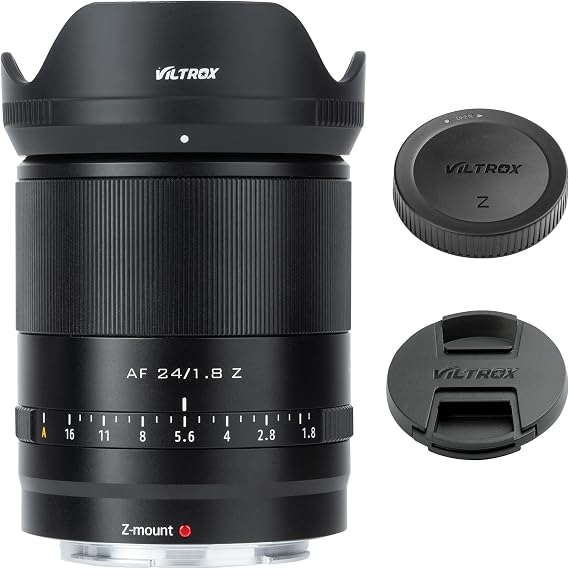 VILTROX AF 24mm F1.8 Full-Frame Lens for Nikon Z-Mount
