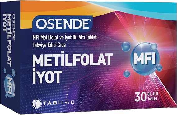 Osende Mfi Metilfolat & İyot 30 Tablet
