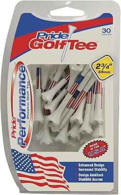 PrideSportsPride Performance Professional Tee System, 3-14 inch - 30 Count Blue
