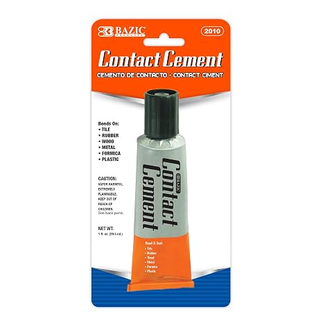 BAZIC Products Contact Cement Adhesive, 1 Fl Oz