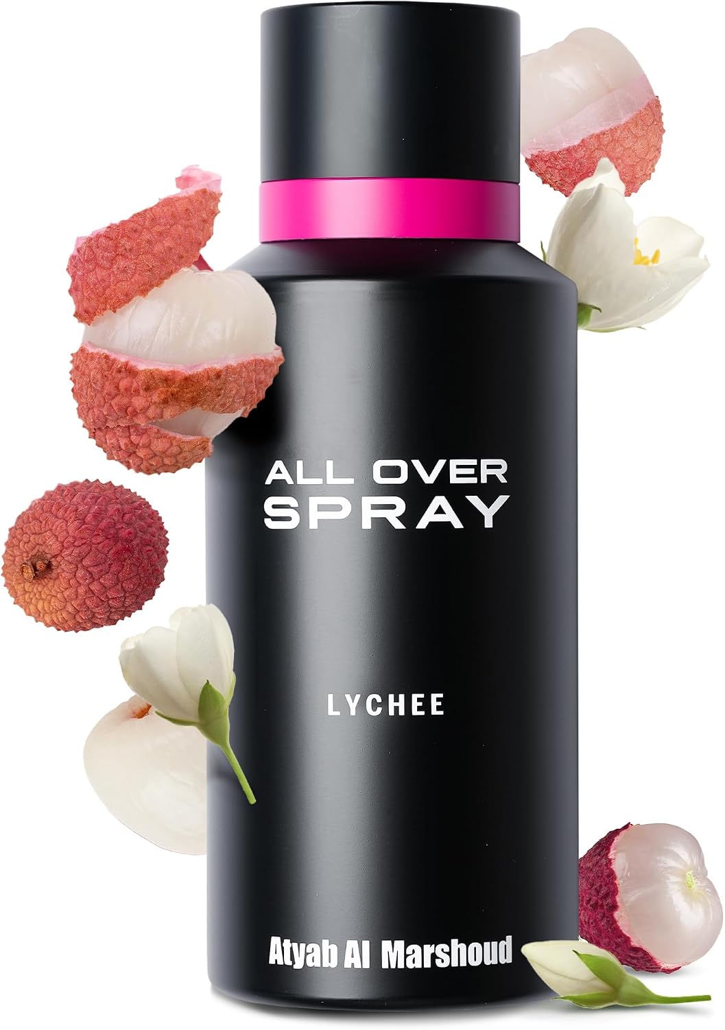 Atyab Al Marshoud Lychee All Over Spray 125mL - Unisex, Luxurious, Long-Lasting Up to 24 Hours, Versatile Fragrance Mist Fragrance for Men and Women