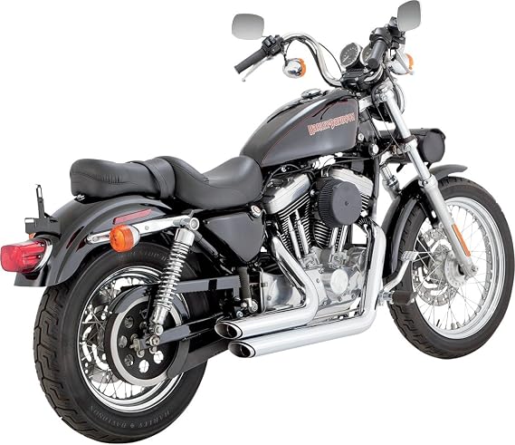 Vance & Hines Chrome Shortshots Staggered Exhaust 99-03 H-D XL Sportster 17223