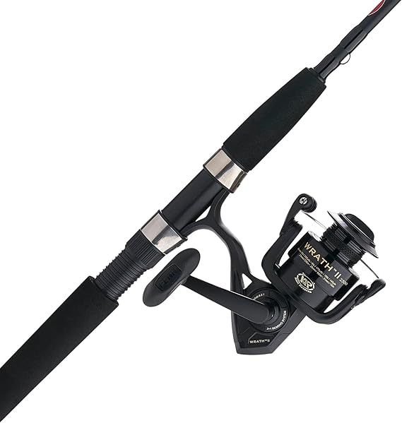 Penn Wrath II Spinning Reel and Fishing Rod Combo
