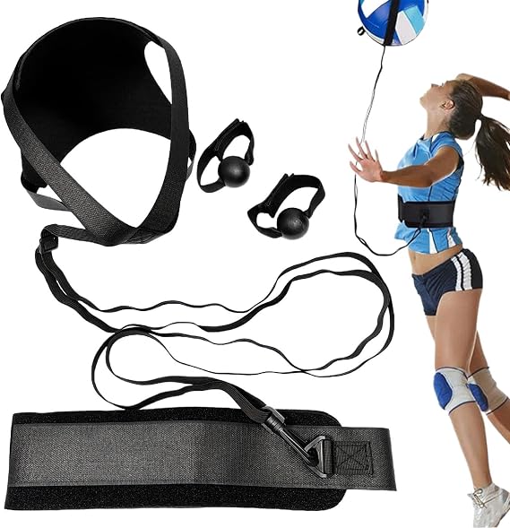 Volleyball Practice Equipment Volleyball Drills Equipment | Beginner Serving Trainer for Youth Adults Players Coaches Schools Clubs Individual Team Pre-game Warm-up