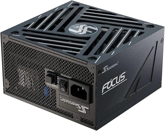 Seasonic FOCUS GX-850 ATX3 V4 - 80PLUS GOLD 850W ATX 3.1 & PCIe 5.1 Fully Modular Black