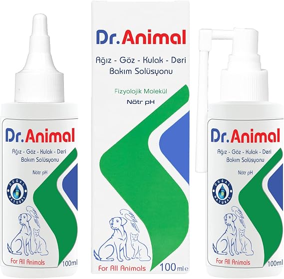 Dr. Animal Mouth-Eye-Ear-Leather Care Solution 100 ml