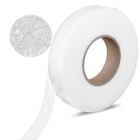 Tucnoeu 3/4inch X 70 Yards Hemming Tape for Dresses,No Sew Hemming Tape Iron on Double Sided Fabric Tape Fusible Stitch Witchery Adhesive for Curtain Clothes Skirts Jeans