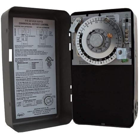 Supco S8145-20 Complete Commercial Defrost Timer (Replaces Paragon 8145-20)