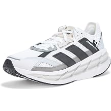 Adidas Mens Adistar 3, White/Black/Dash Grey, 12.5