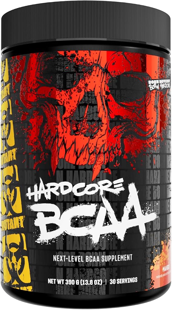 MUTANT Hardcore BCAA, Hydration & Recovery, Mango, 13.8 oz