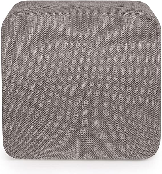 Soundskins Cover for Sonos Sub Custom Fit Speaker Cover 3D-Knitted Fabric, Compatible with Speaker Stands Concrete Grey