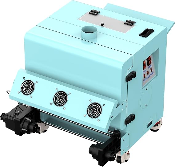Upgrade DTF Curing Oven and DTF Powder Shaker for A3+ A3 A4 DTF Transfer Film Roll, Auto DTF Shaker and Dryer Machine