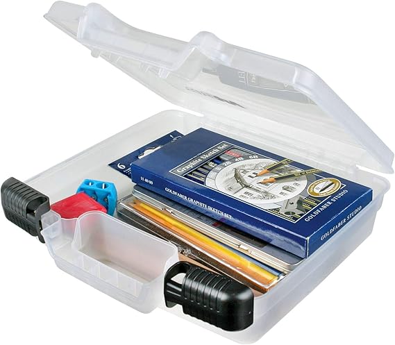 ArtBin 10-Inch Quick View Deep Base Carrying Case, Translucent