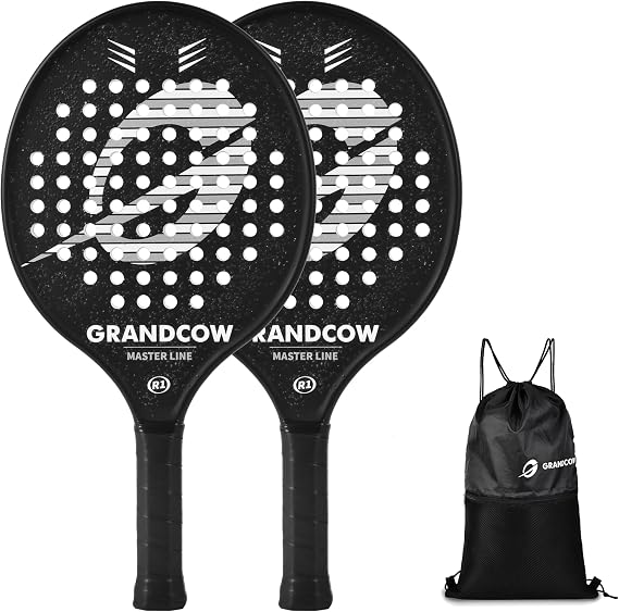 Platform Tennis Paddle Racket Pro Carbon Fiber Power Lightweight Paddles Padel Racquet