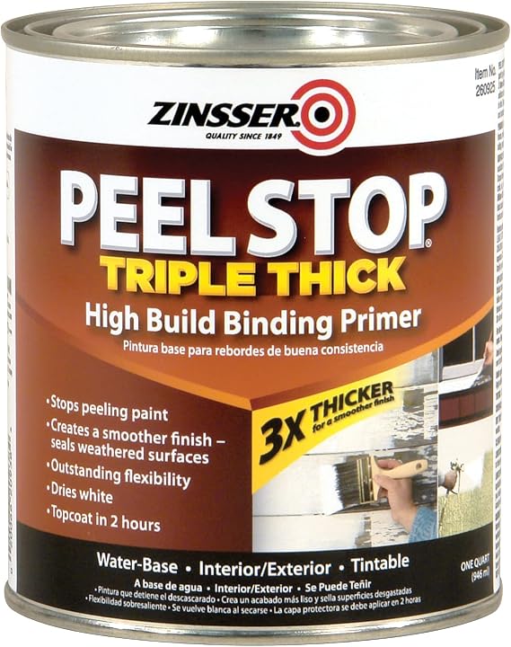 Zinsser Peel Stop Triple Thick Binding Primer, White