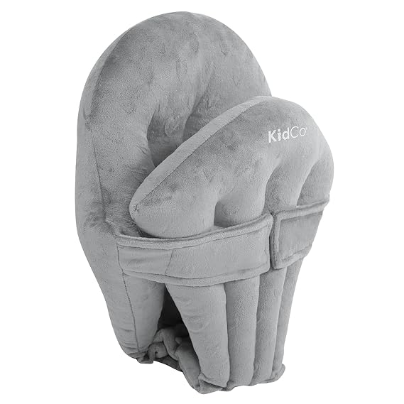 KidCo HuggaPod Portable Baby Seated Support - Situp Baby Seat, Portable Infant Sit Up Seat for Jumpers, Swings, and More, Machine Washable