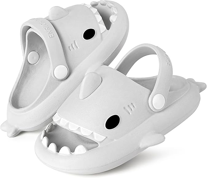 KVbabby Kids Shark Slides Boys Girls Cloud Sandals