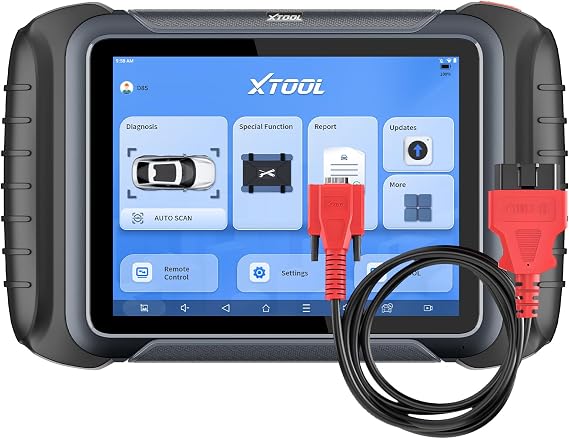 XTOOL D8S OBD2 Scanner with OBD2 Main Cable: Upgrade of D8 Scanner, Bidirectional Scan Tool with 3-Year Update, Topology Mapping, ECU Coding, 42+ Resets, All Systems Scanner for Car