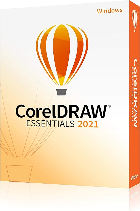 COREL CorelDRAW Essentials 2021 *für Windows 10* - DEUTSCH - BOX