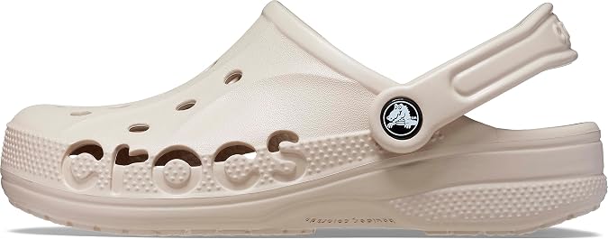 Crocs Unisex-Adult Baya Clogs, Cobblestone, 11 Men
