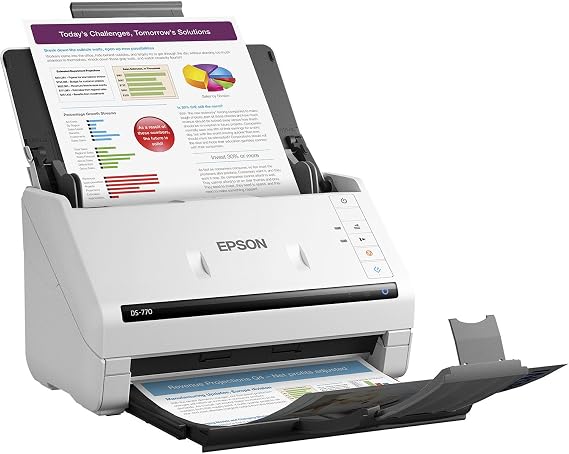 Epson B11B248301 DS-770 Color Document Scanner