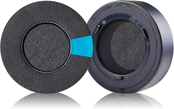 Virtuoso Ear Pads - Hybrid Fabric Cooling Gel Replacement Earpads for Corsair Virtuoso Gaming Headset(Black)