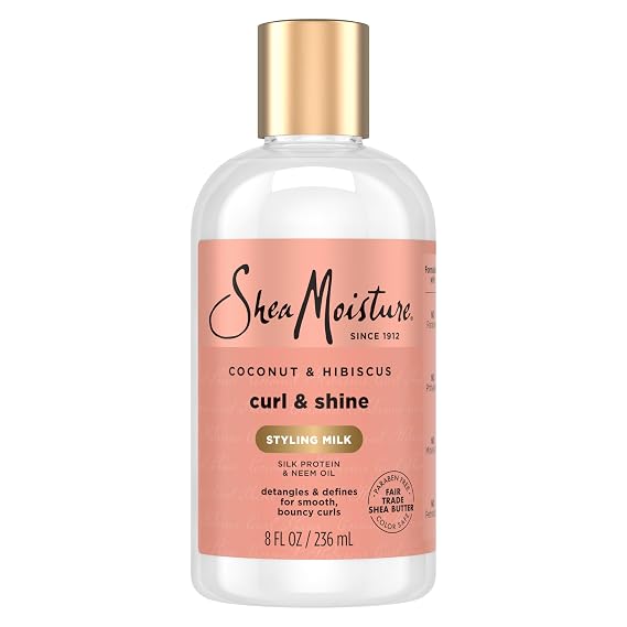 Shea Moisture Coconut & Hibiscus Curl & Style Milk 8oz