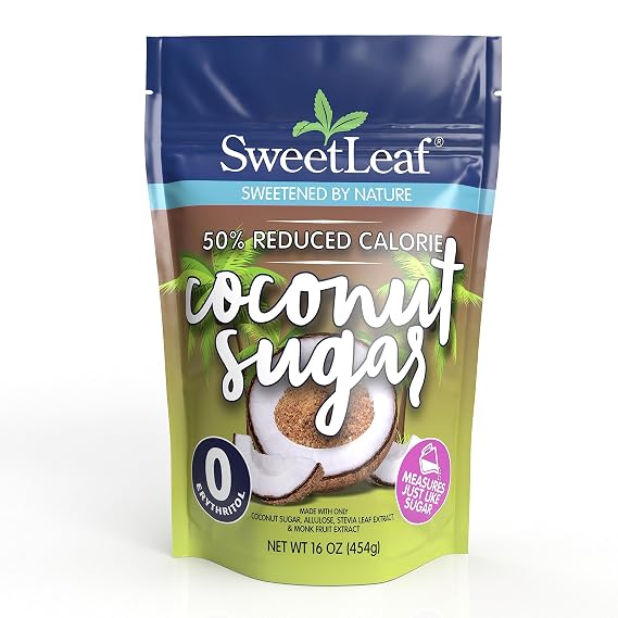 SweetLeaf 50% Reduced Calorie Coconut Sugar - 16 Oz