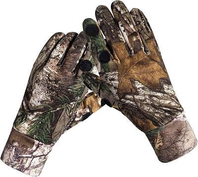 EAmber Camouflage Hunting Gloves Full FingerFingerless Gloves Pro Anti-Slip Camo Glove Archery Accessories Hunting Outdoors