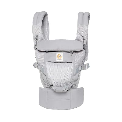 Ergobaby Adapt Award Winning Ergonomic Multi-Position Baby Carrier, Newborn to Toddler