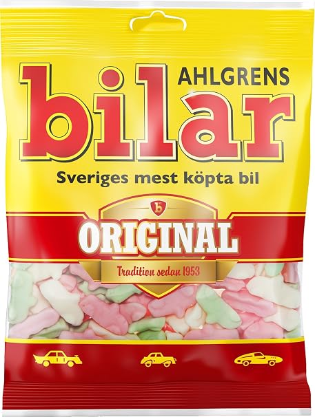 Ahlgrens Cars Bilar 125 g