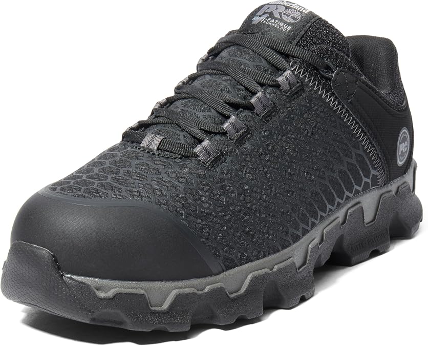 Timberland PRO Mens Powertrain Sport Alloy Safety Toe Static Dissipative Industrial Athletic Work Shoe