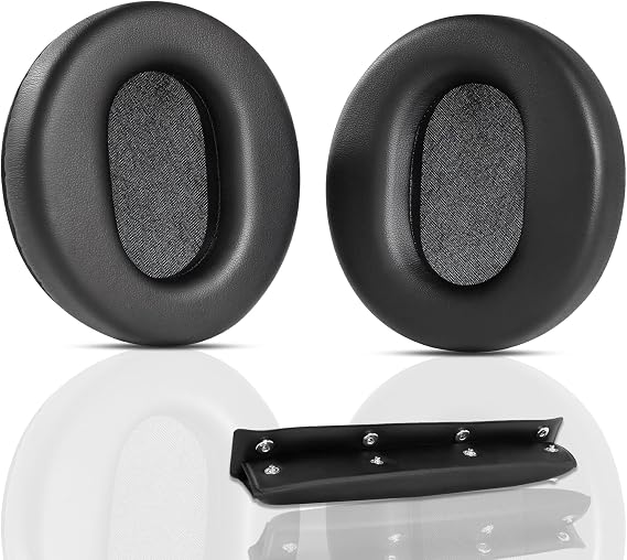DT 990 PRO Earpads and Headband Cover Compatible with Beyerdynamic DT 990 Pro/DT 770 Pro/DT770/DT990/ MMX 300/Custom One Pro Plus Headset(Protein Leather and Memory Foam Ear Cushions)