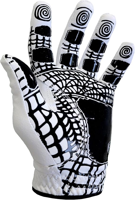 MONKEY GRIP Golf Glove Premium Plastic Non-Slip Spider Grip Sticky All Weather No Twist Left Hand
