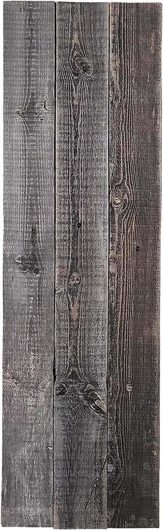 DIY Blank Rustic Weathered Wood Sign (Weathered Grey, 11"x36")