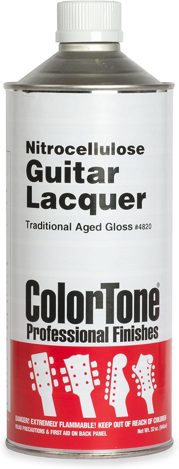 ColorTone Traditional Aged Gloss Nitrocellulose Guitar Lacquer, 1-Quart Can