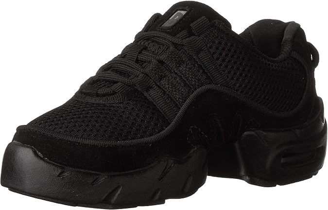 Bloch Dance Women's Boost DRT Suede and Mesh Split Sole Dance Sneaker, multicoloured