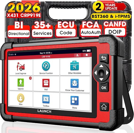 LAUNCH X431 CRP919E Bidirectional Scan Tool with 35+ Hot Service ECU Code