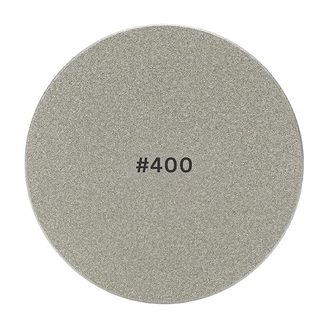 #400 Diamond Disc for HONE Knife Sharpener, Premium Intermediate Coarse Grit, Mono-Crystalline Electroplated Rolling Knife Sharpener Disc to Regularize Knives Edge