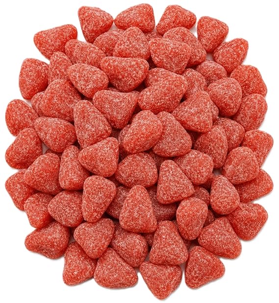 Dried Strawberries 1 lb Bulk Bag of Sweet Chewy Fruit Snacks for Baking, Trail Mix, Cereal, Smoothies, Lunches, and Healthy Snacking
