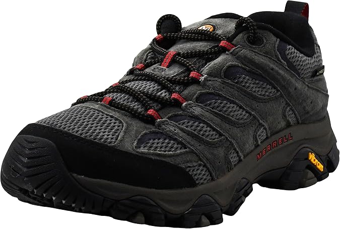 Merrell Men's Moab 3 Waterproof Hiking Shoe, Beluga, 9.5