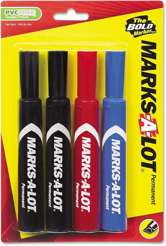 Marks-A-Lot Regular Chisel Tip Permanent Marker