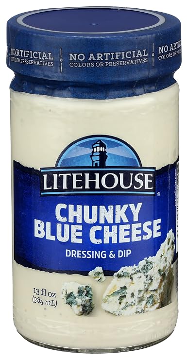 Litehouse Chunky Blue Cheese Dressing & Dip, 13 oz