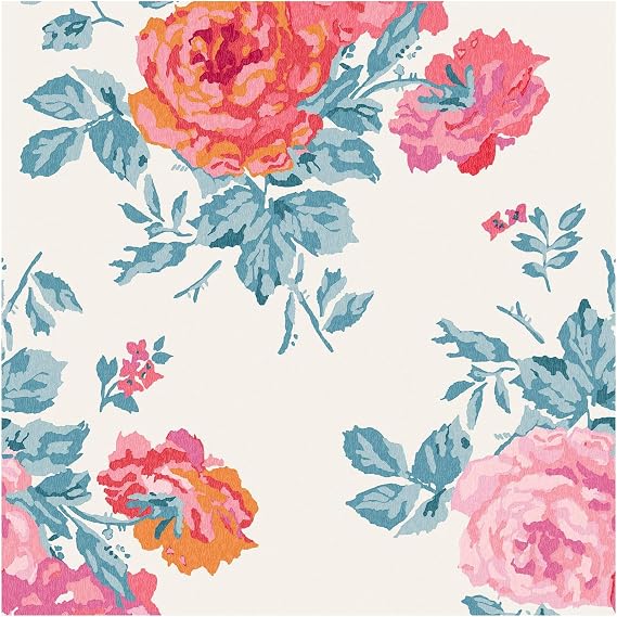 Graham & Brown Cath Kidston Archive Rose Blue & Pink